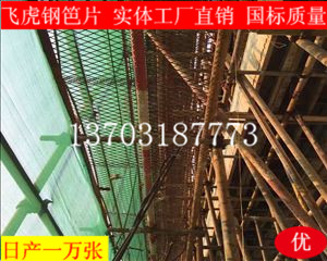 建筑鋼笆片有絕對優(yōu)勢代替?zhèn)鹘y(tǒng)的竹笆片-01